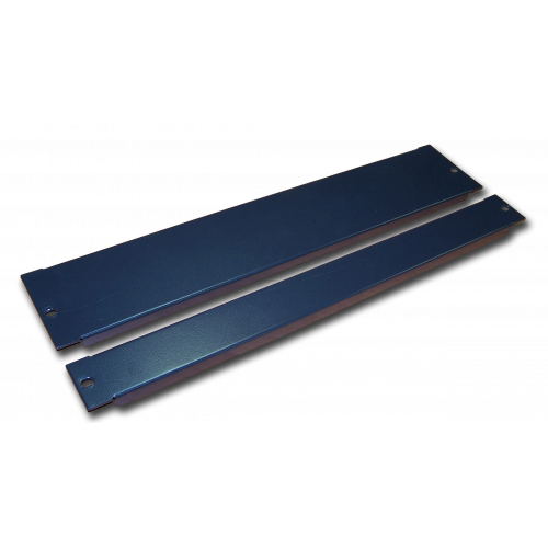 19" blank panel, black